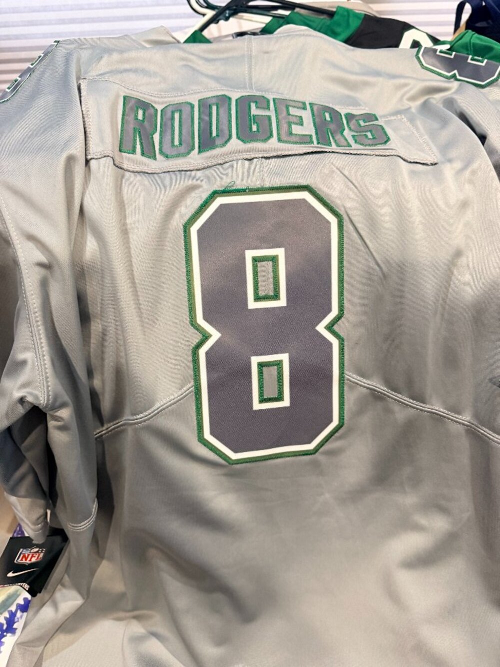 Lot of 2 Aaron Rodgers Jets jerseys size 3XL